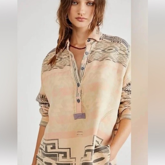 Free People Tops - Free people Arizona sky pullover
We the free Rare